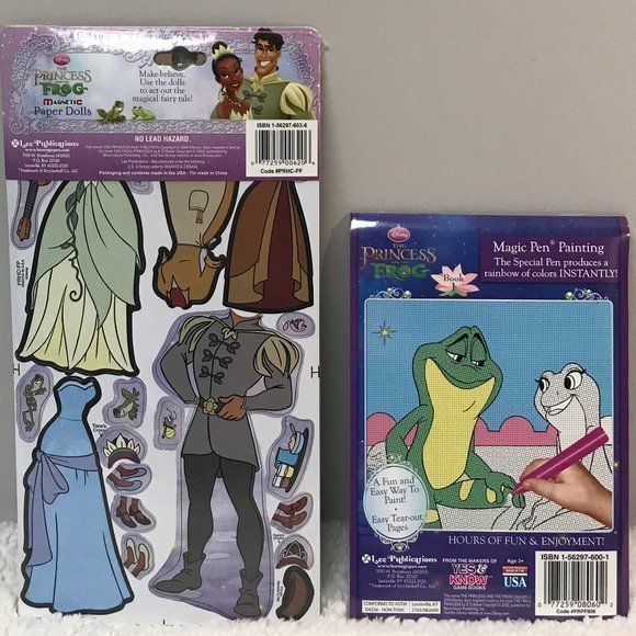 🎉 HP Disney Princess & The Frog Children's Activity Bundle - Picture 2 of 6